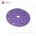 Hook and Loop Purple Film Backing Sanding Disc